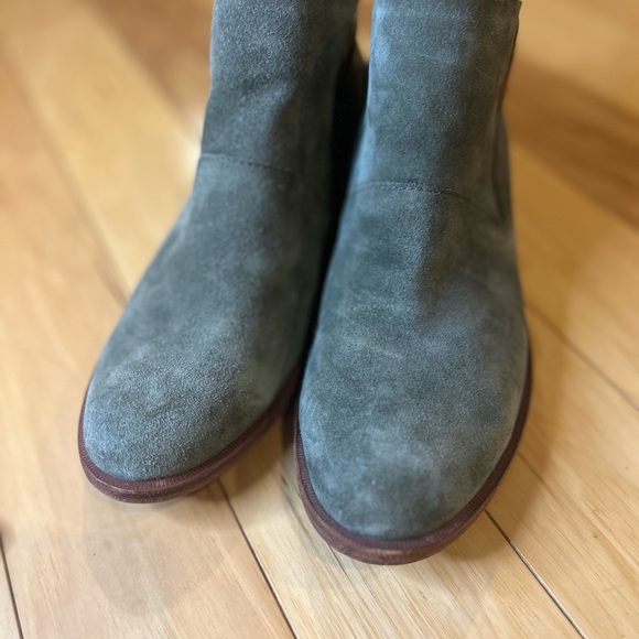 Kork-Ease Ryder Women’s Olive Suede Ankle Boots - Picture 16 of 16